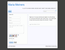 Tablet Screenshot of mariameiners.com